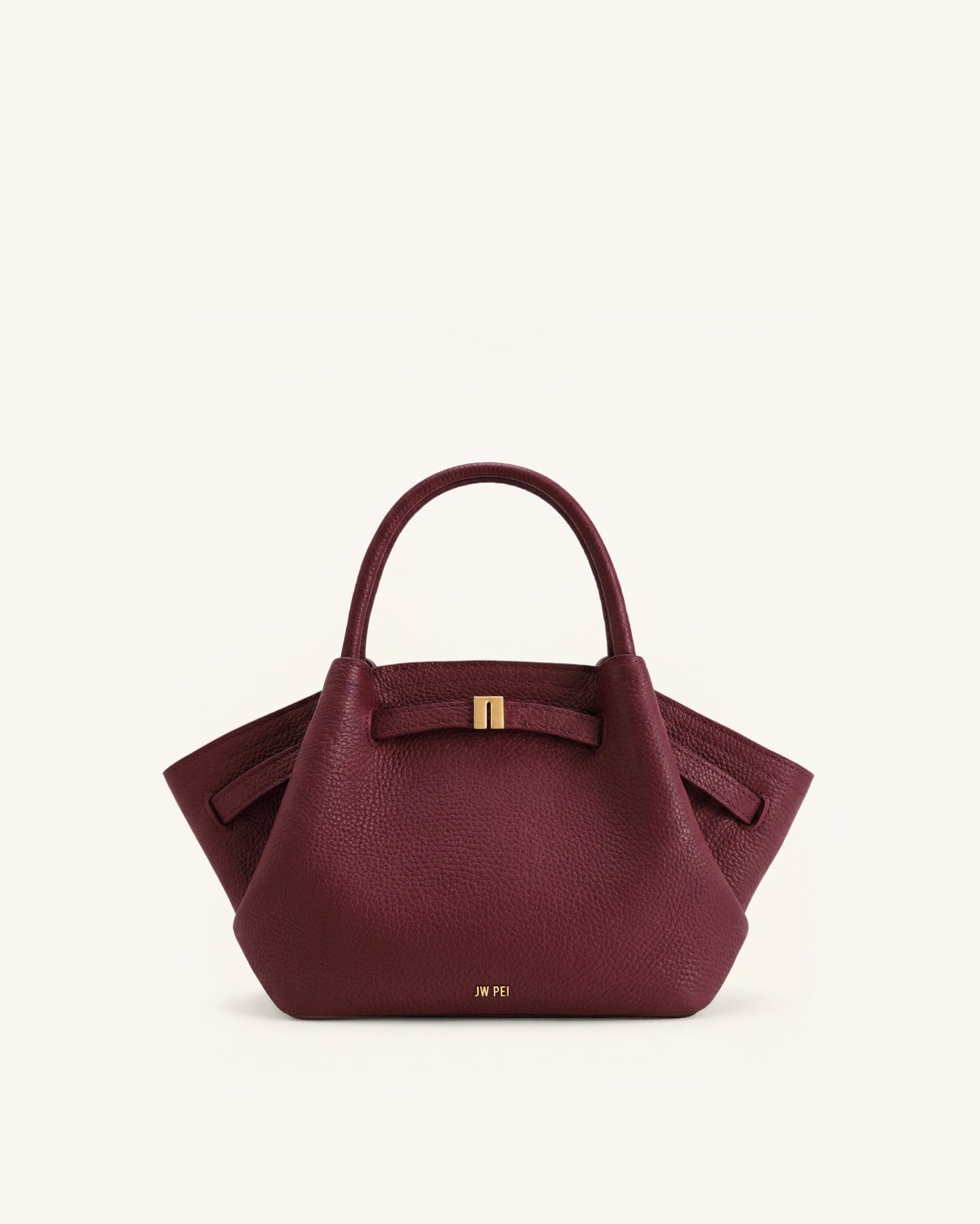 Hana Mini Tote Çanta - Bordo
