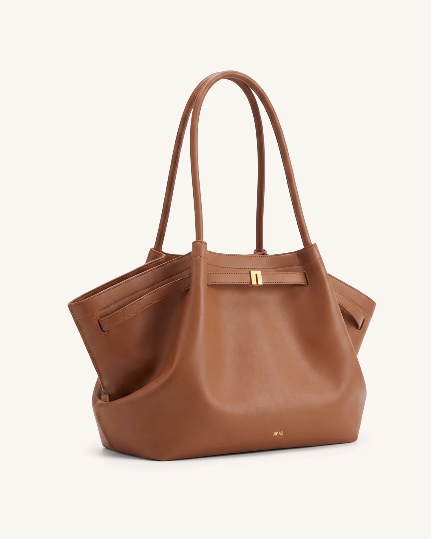 Hana Large Tote Bag - Brown