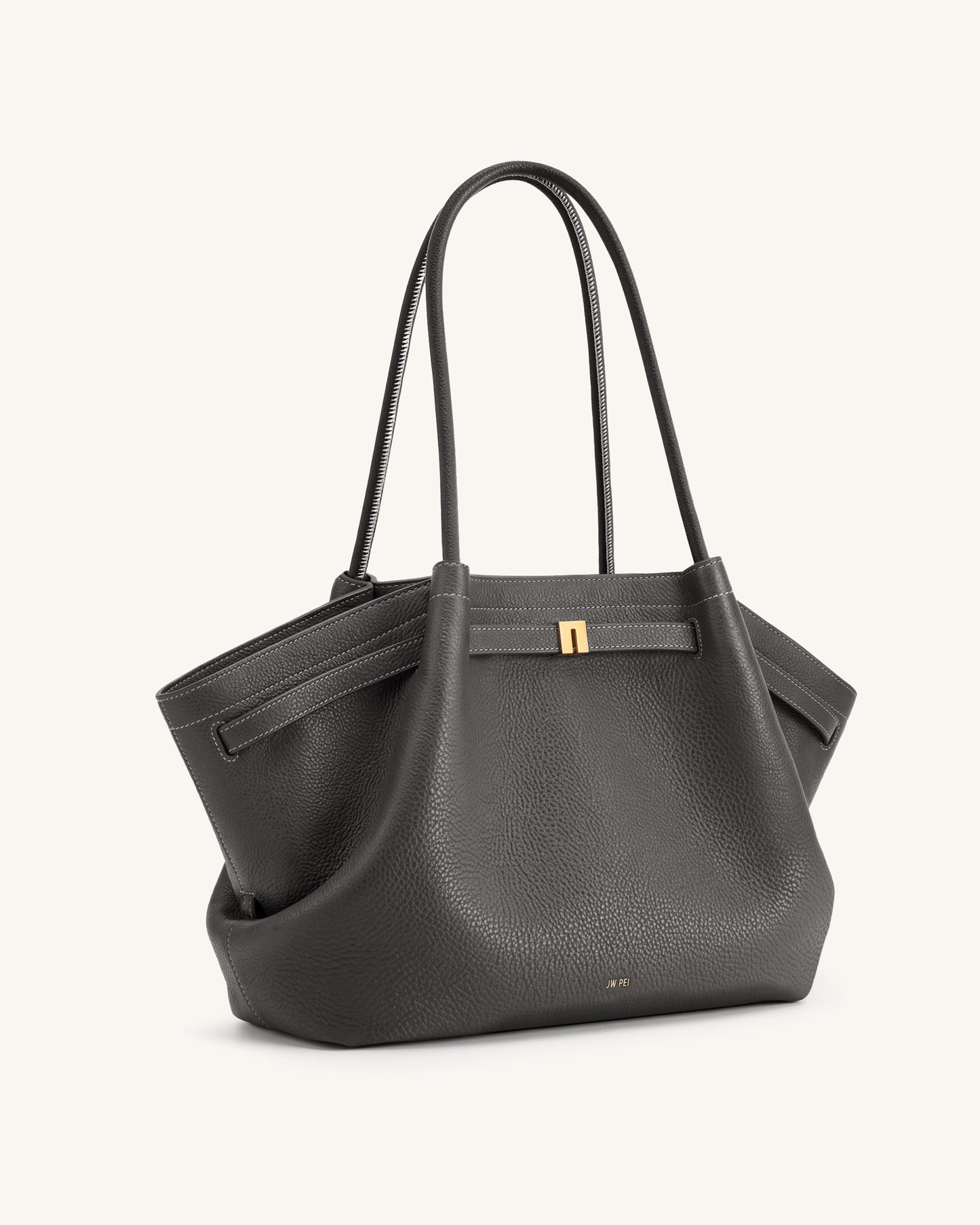 Hana Large Tote Bag - Dark Gray