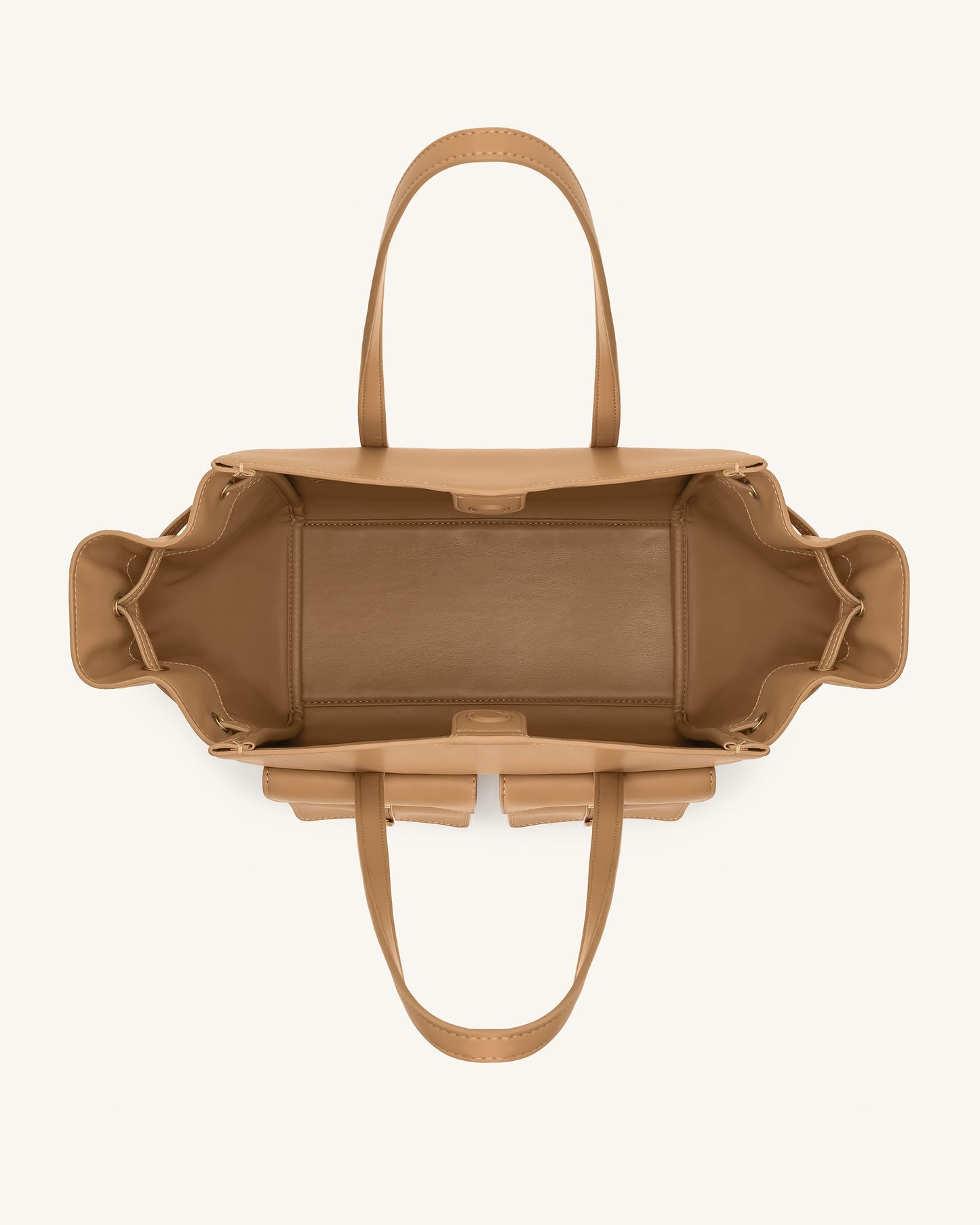 Linda Tote Çanta - Latte Rengi Renk