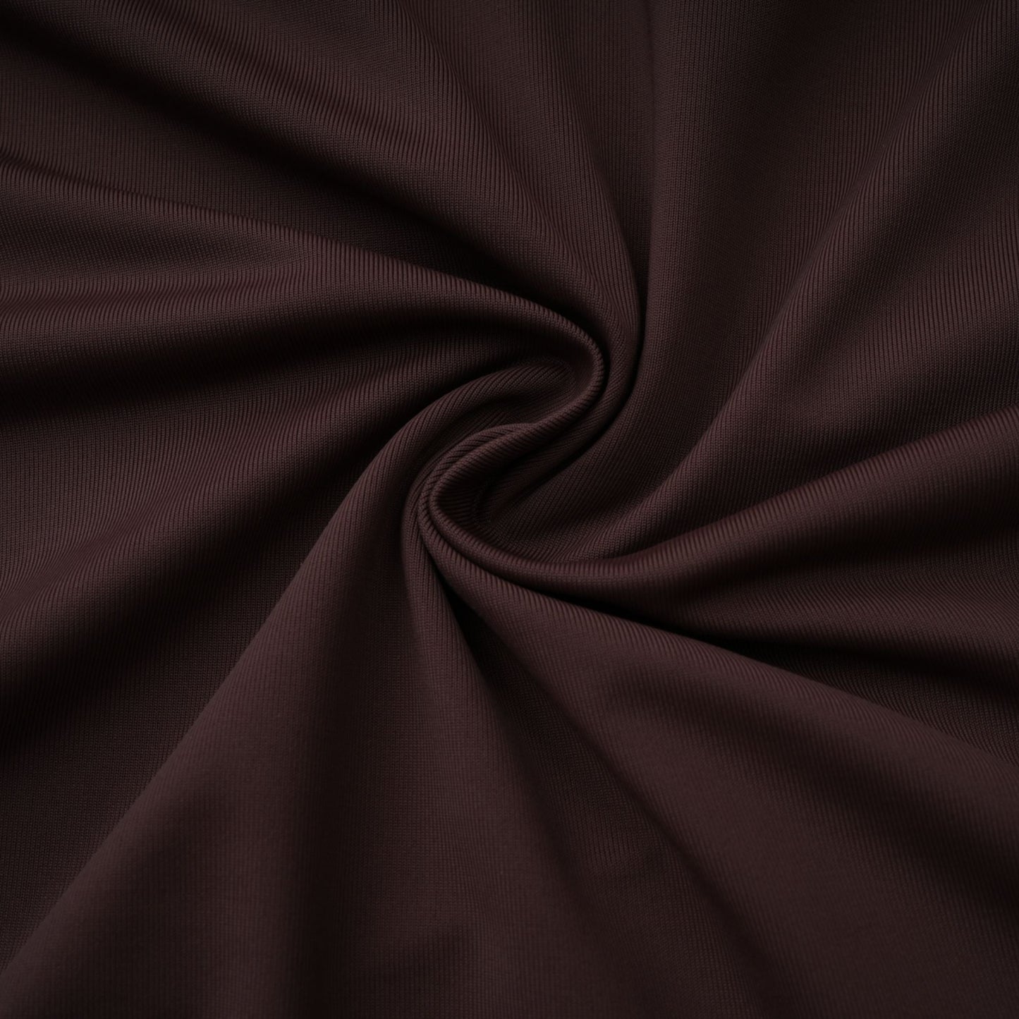 Prune Brown Night Out Asymmetrical Ruched Midi Dress