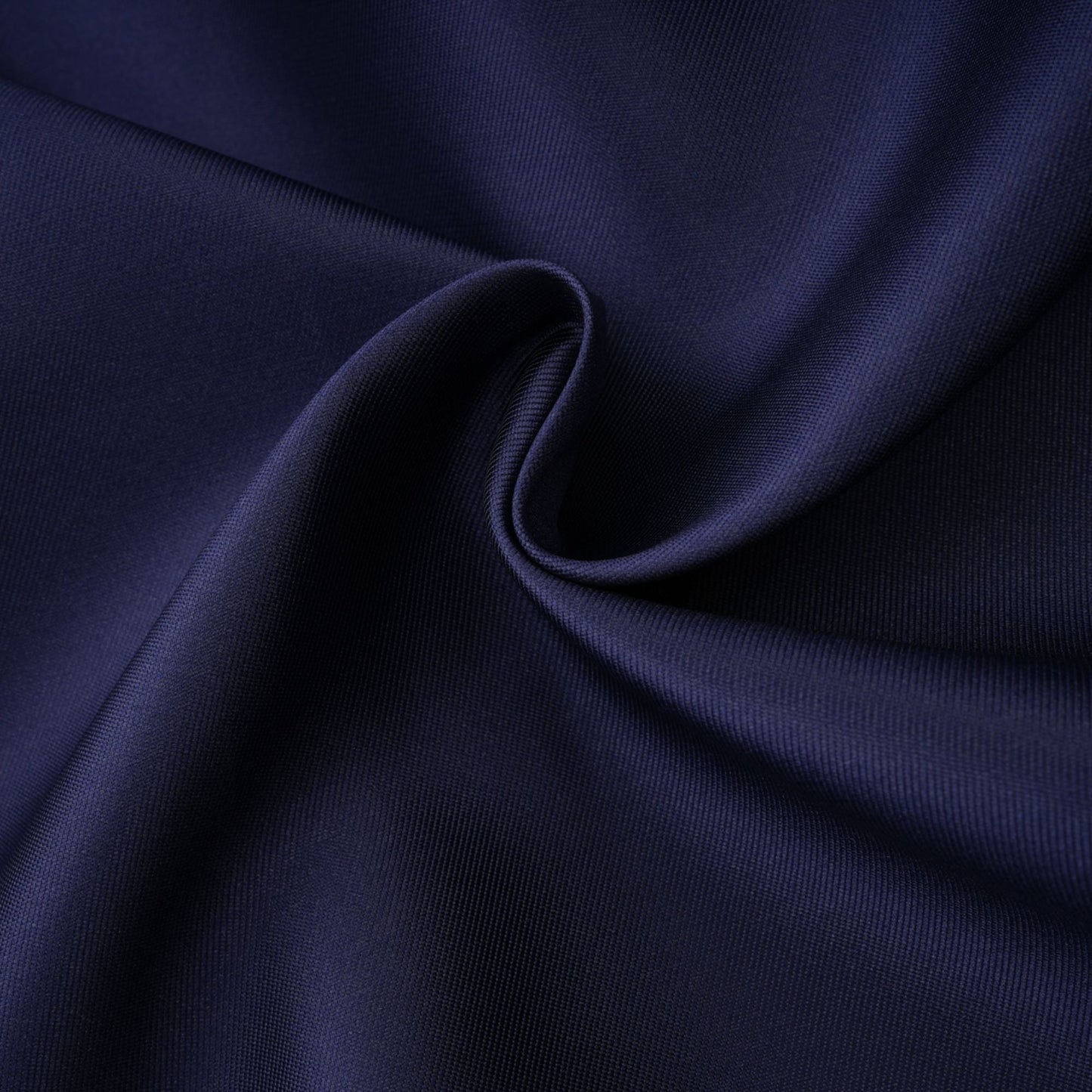 Fern Navy Blue Satin Panel Knit Midi Dress