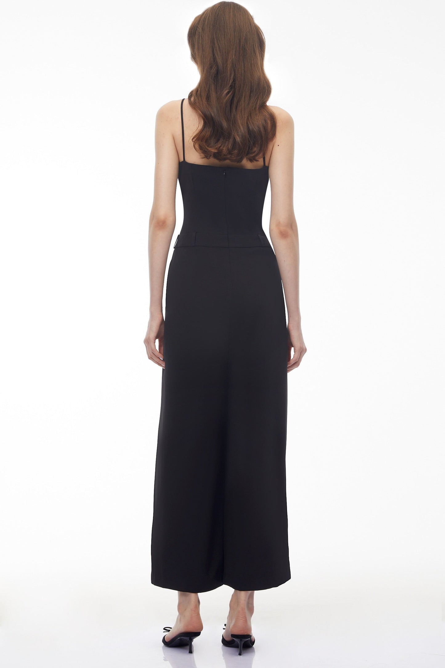 Manaia Black Wide-Leg Jumpsuit
