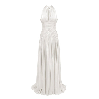 Uranie Gathered Maxi Dress