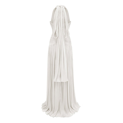 Uranie Gathered Maxi Dress
