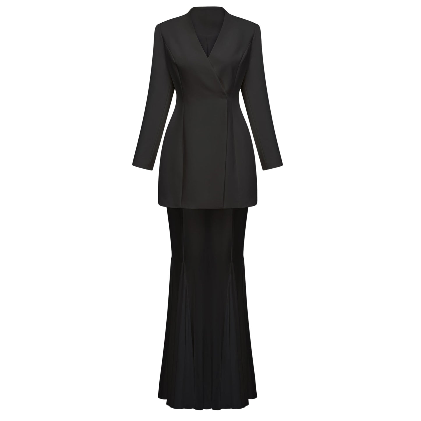 Enora Barrel Design Jacket & Skirt Set