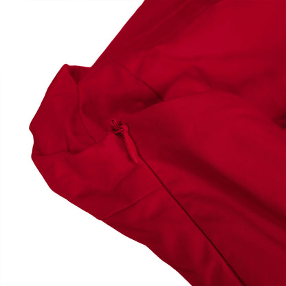 Eponine Red Layered Flared Hem Midi Dress