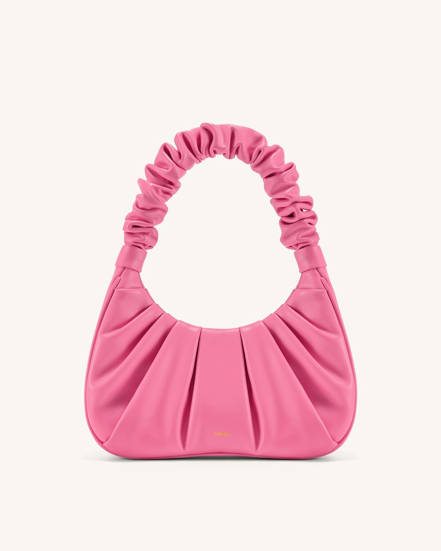 Gabbi Büzgülü Hobo El Çantası - Pembe