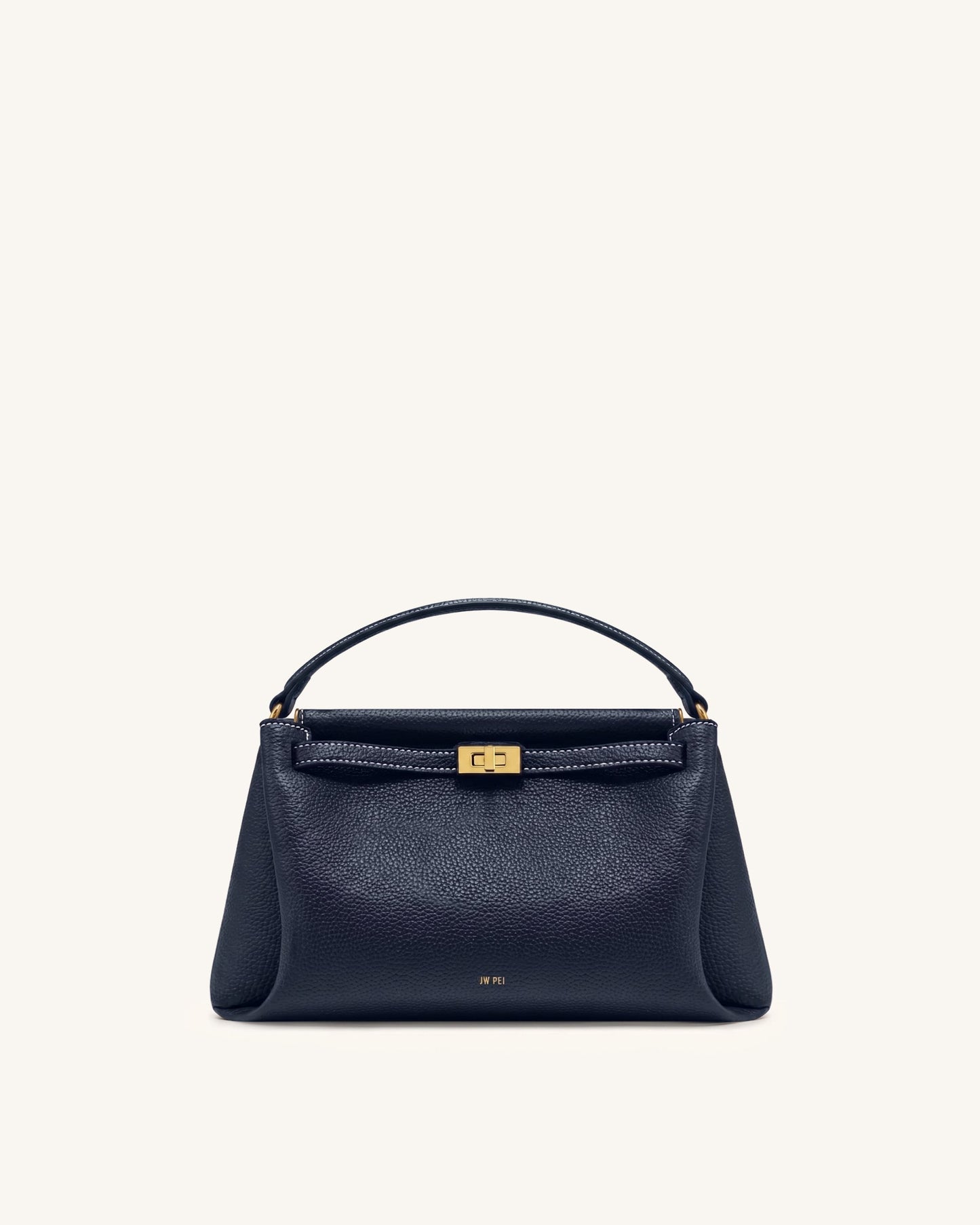 Carmen Top Handle Bag - Navy Blue