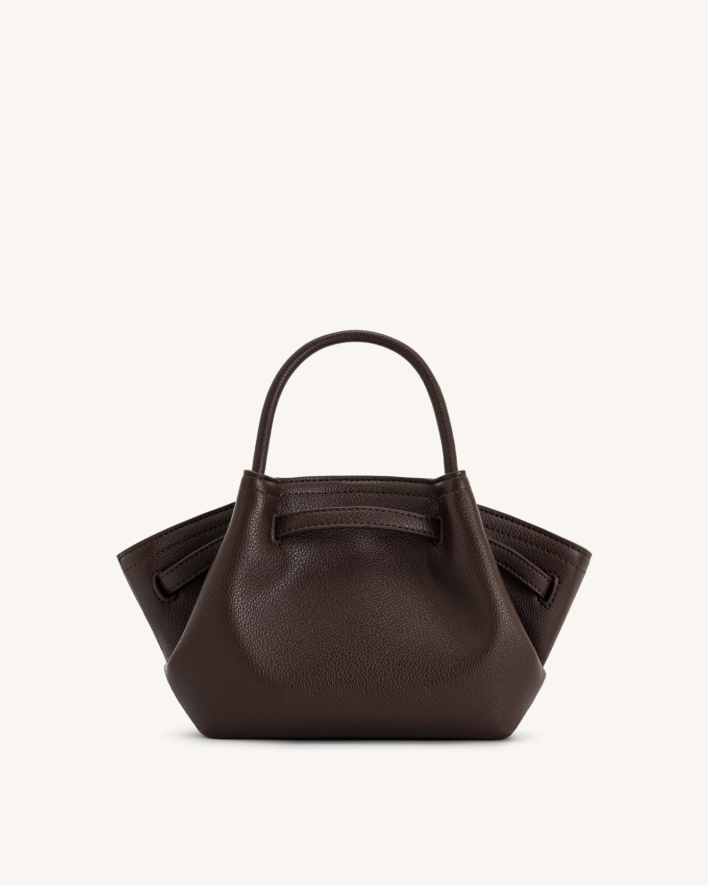 Hana Mini Tote Çanta - Koyu Kahverengi