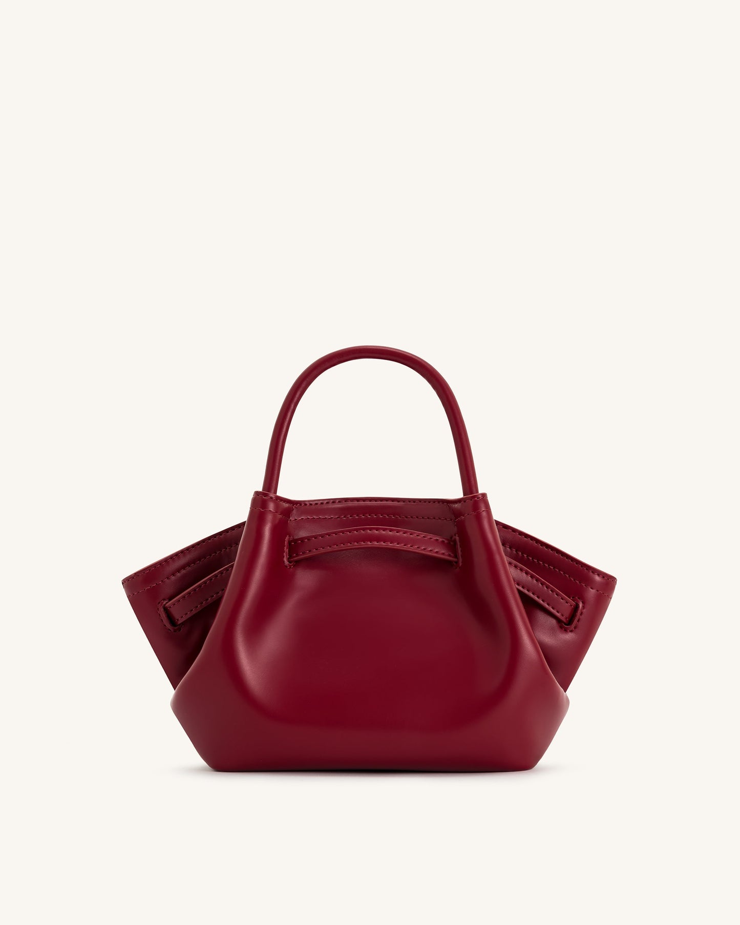 Hana Mini Tote Çanta - Bordo