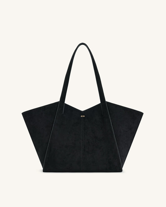 Kiana Large Capacity Tote Bag - Black