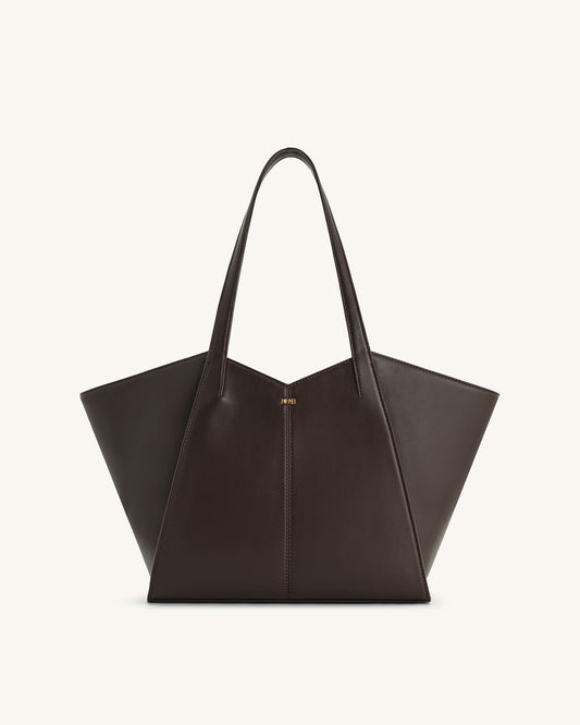 Kiana Large Capacity Tote Bag - Caramel