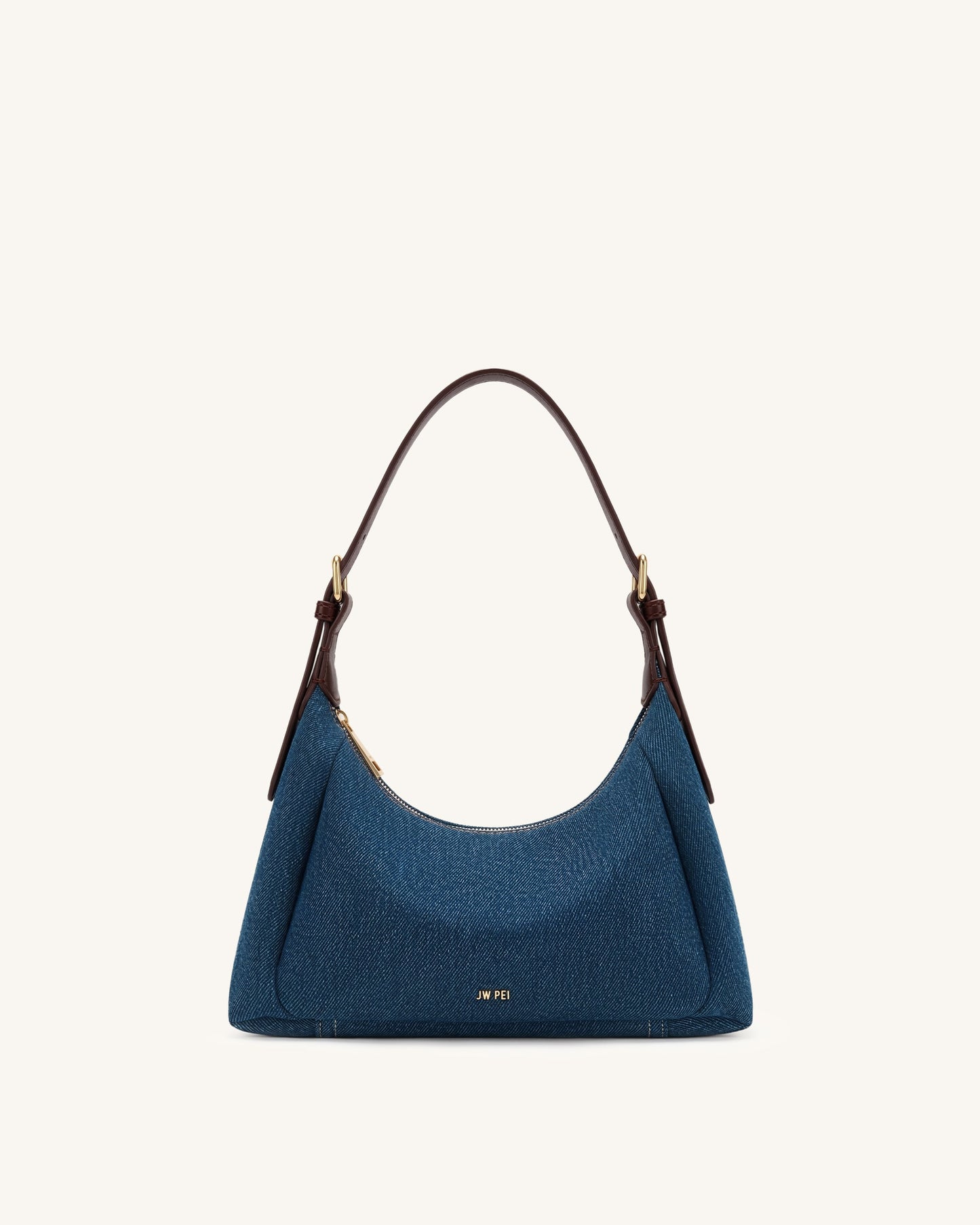 Velora Denim Shoulder Bag - Blue Denim