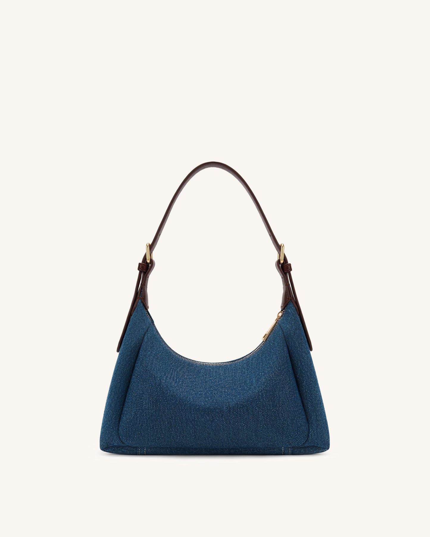 Velora Denim Shoulder Bag - Blue Denim