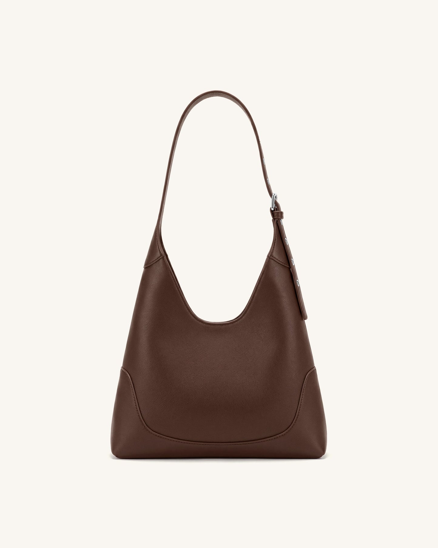 Willow Soft Hobo Shoulder Bag - Dark Brown