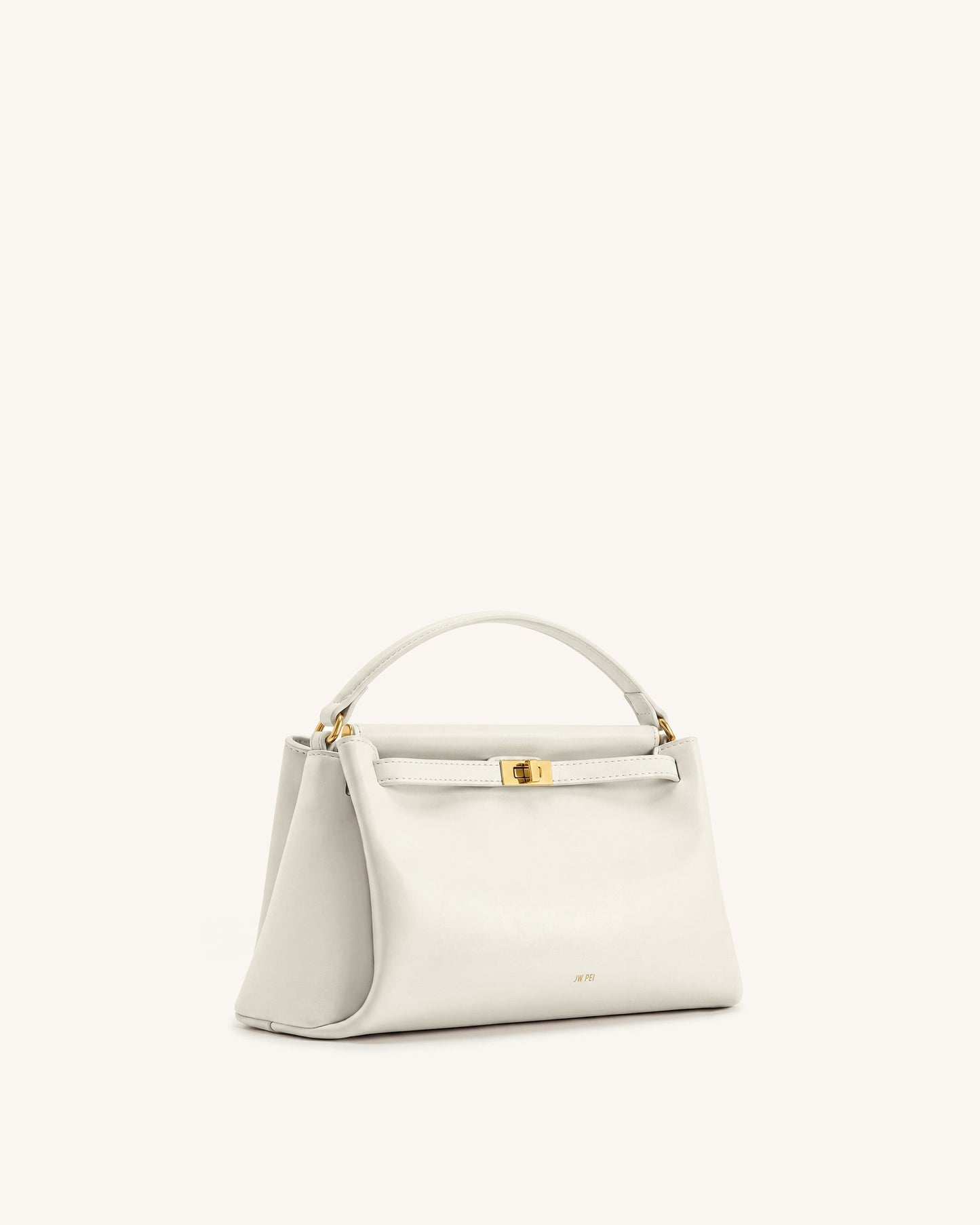 Carmen Top Handle Bag - White