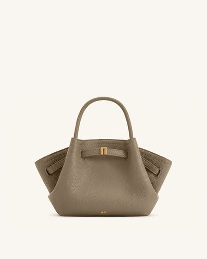 Hana Mini Tote Bag - Mud Gray
