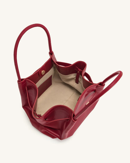 Hana Büyük Boy Tote Çanta - Bordo