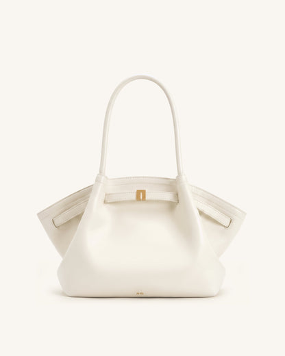 Hana Medium Tote Bag - Off White