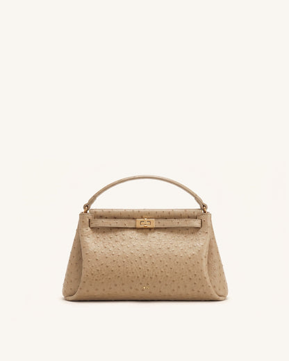 Carmen Top Handle Bag - Earth Brown