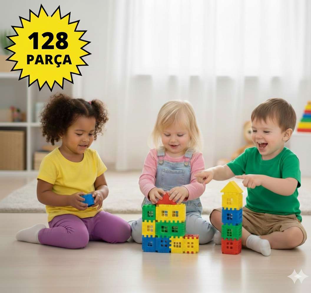 Toy Mind™ Akıllı Bağlantılar 128 Parça Okul Öncesi Hazırlık Kiti