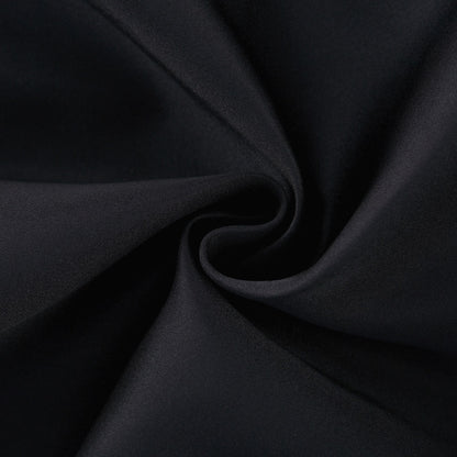 Lucie siyah petal katmanlı straplez korse mini elbise