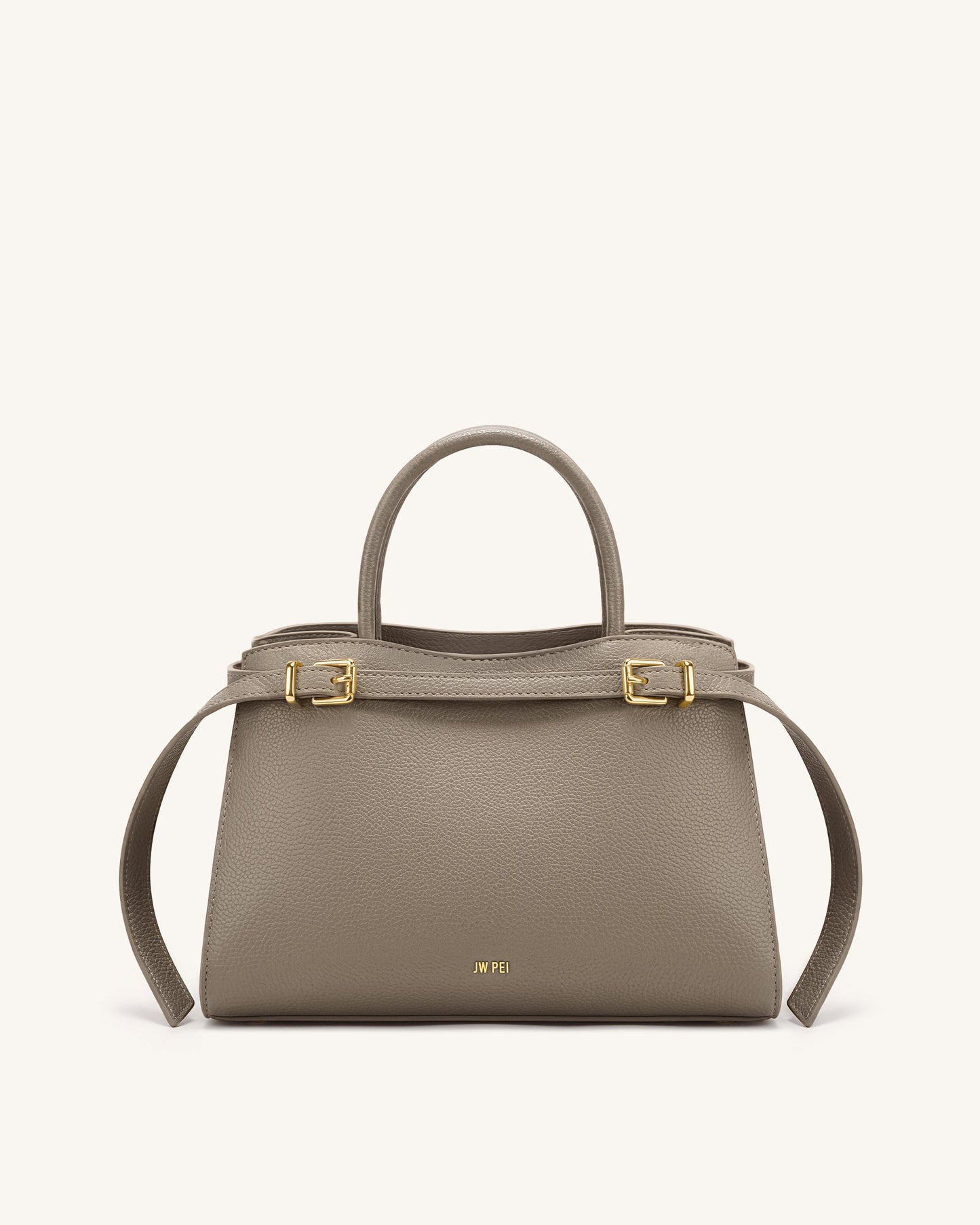Ella Structured Tote - Taupe