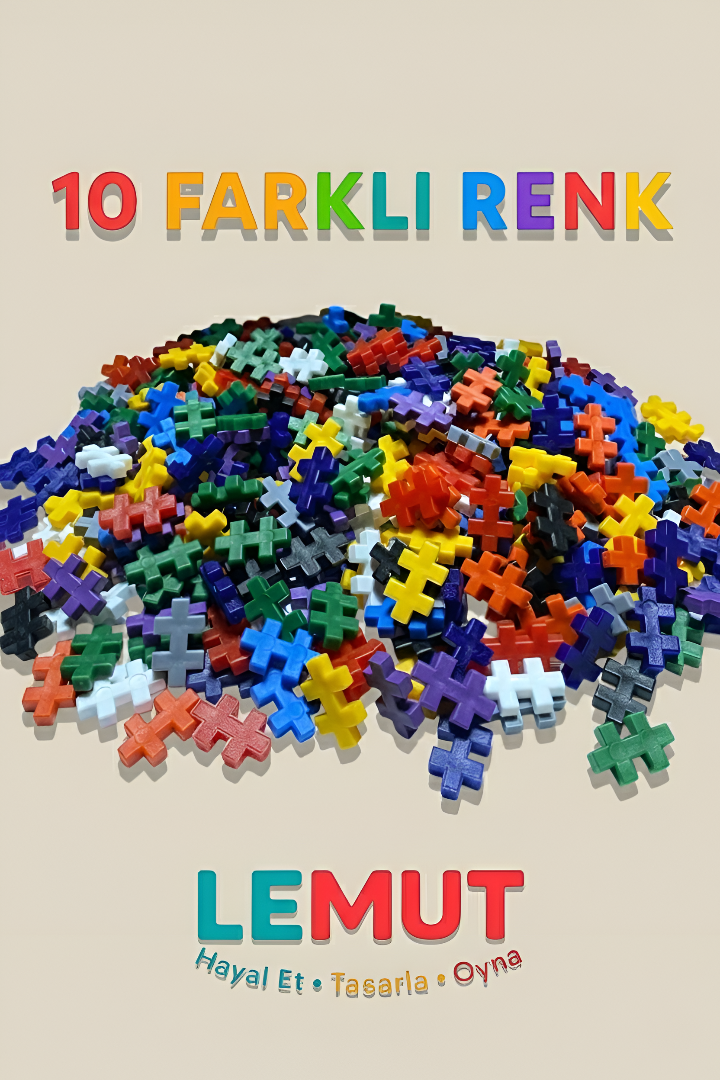 Toy Mind™ Küçük Eller, Büyük Hayaller: 400 Parça Gelişim Seti