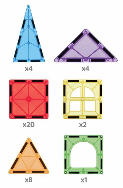 Toy Mind™ 39 Parça Eğitici STEM Blok Seti - Montessori Uyumlu