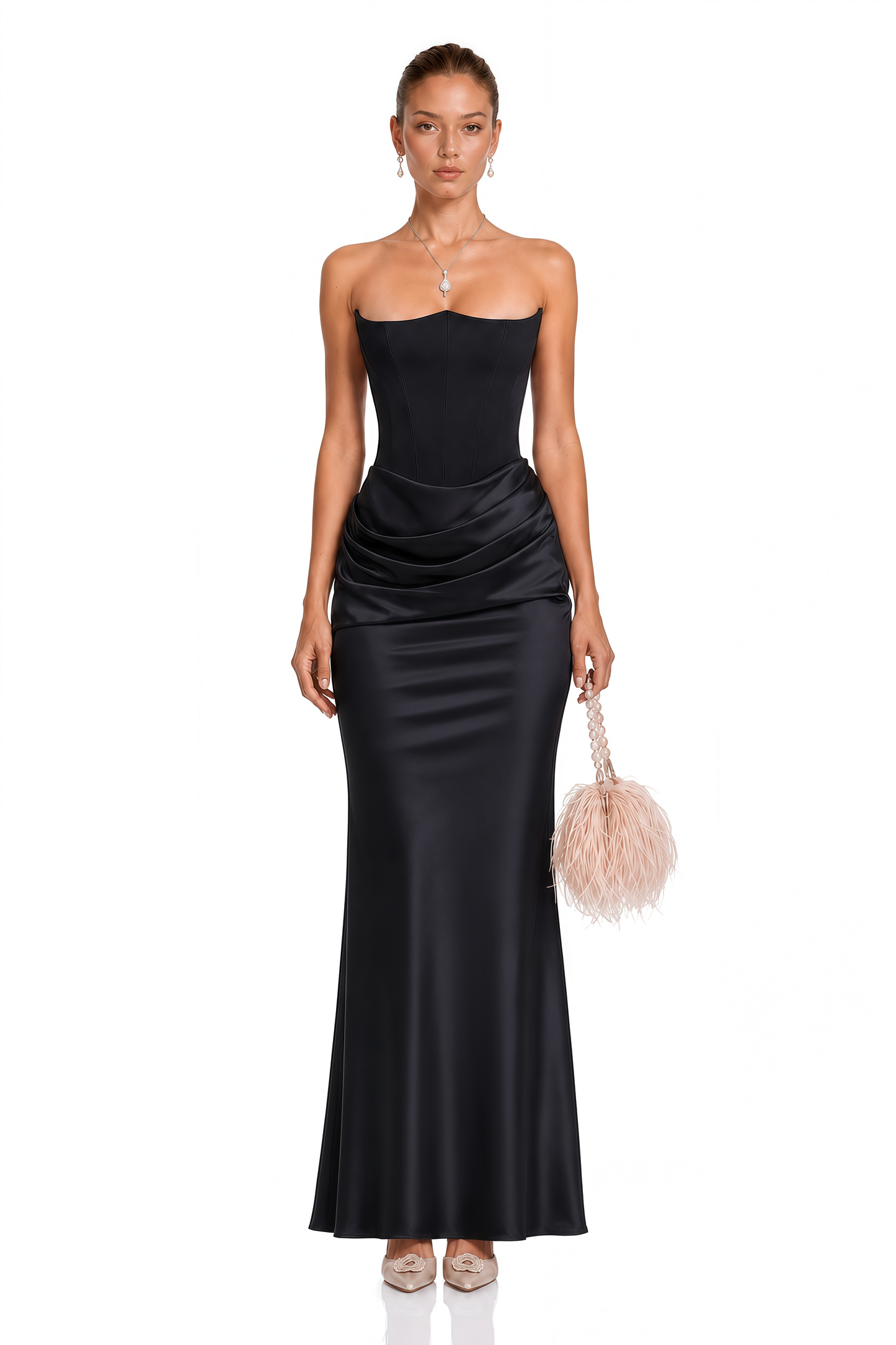 Aurore Off-Shoulder Maxi Dress
