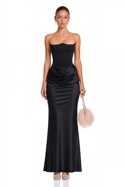 Aurore Off-Shoulder Maxi Dress