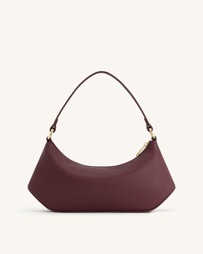 Lily Omuz Çantası - Derin Bordo