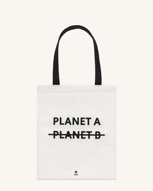 Rayna Cloth Tote Bag - White