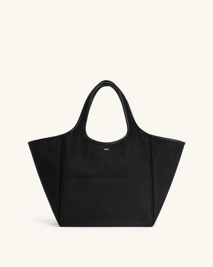Eliana Naylon Tote Çanta - Siyah
