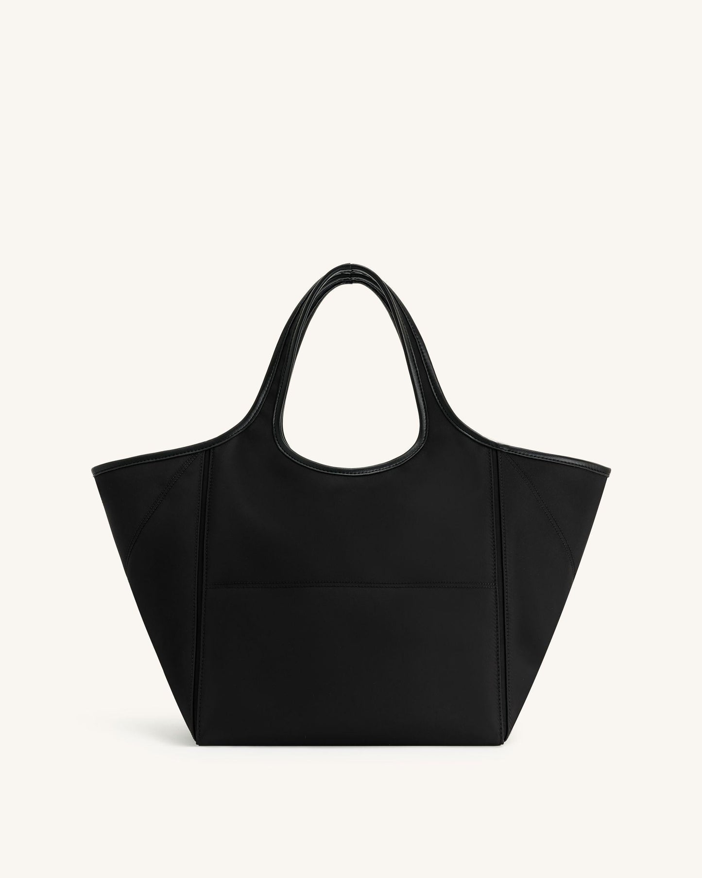 Eliana Naylon Tote Çanta - Siyah