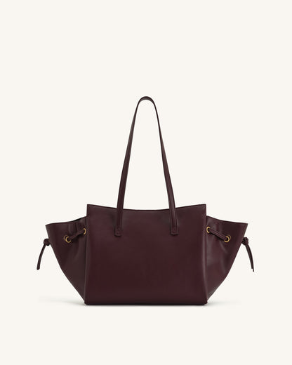 Linda Tote Çanta - Derin Bordo