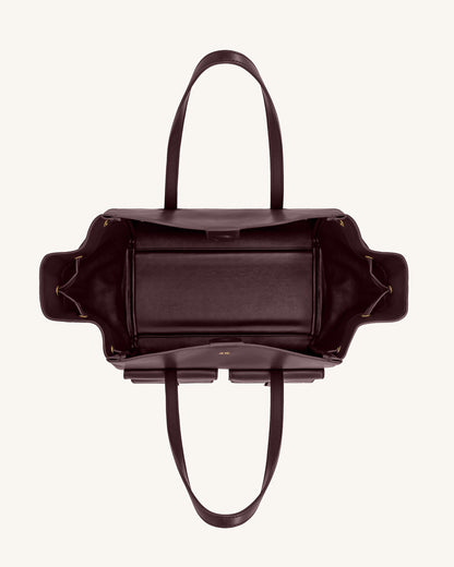 Linda Tote Çanta - Derin Bordo
