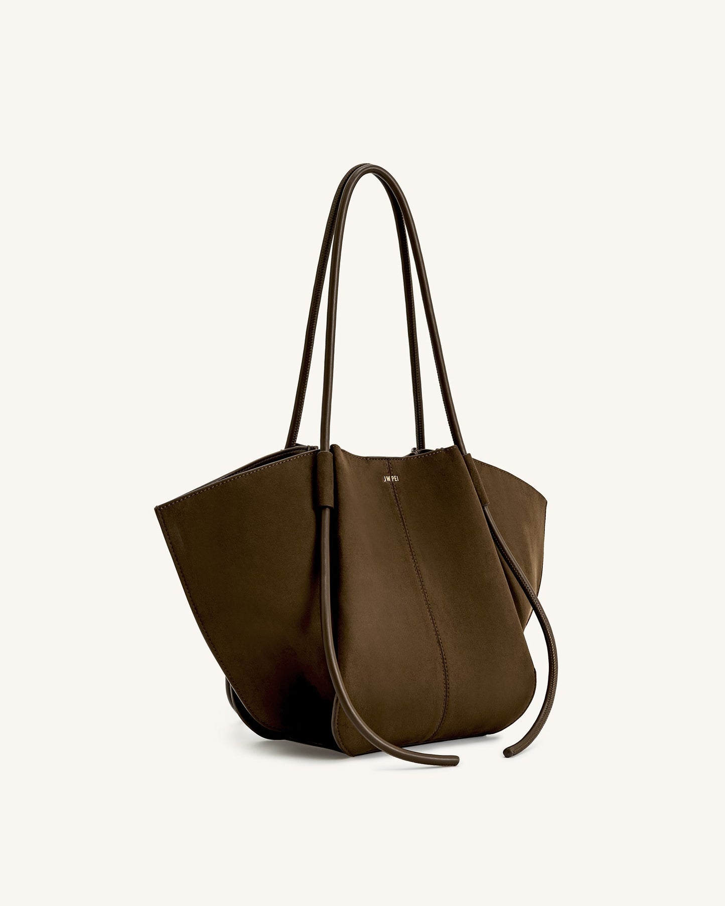 Nala Geniş Tote Çanta - Moka Kahve