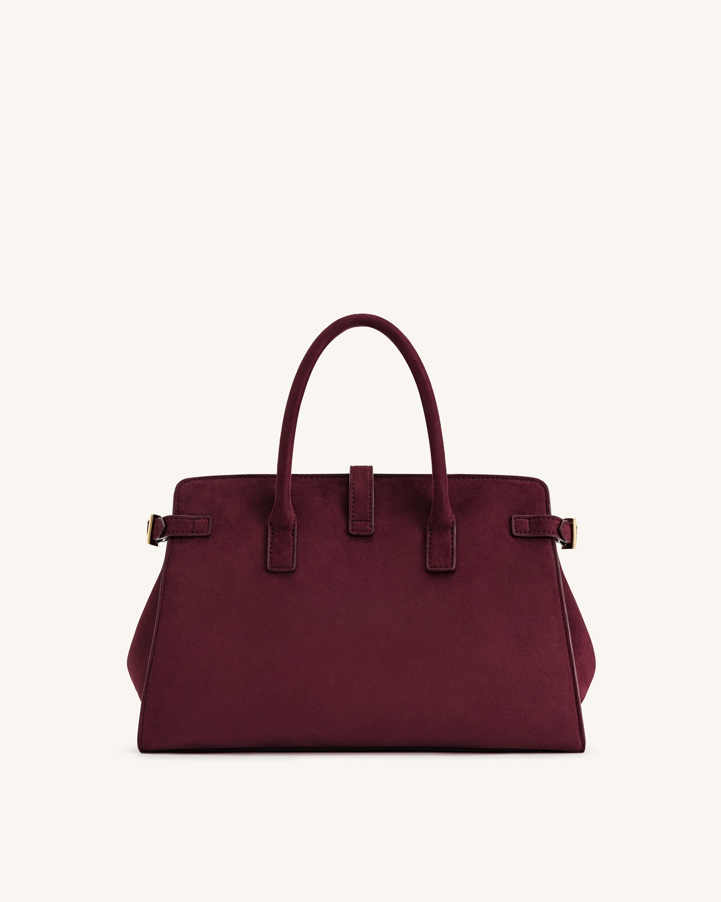 Saige Suni Süet Tote Çanta - Bordo