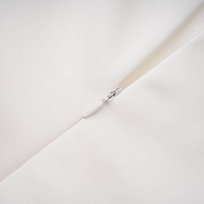 Amarante White One Shoulder Asymmetrical Midi Dress