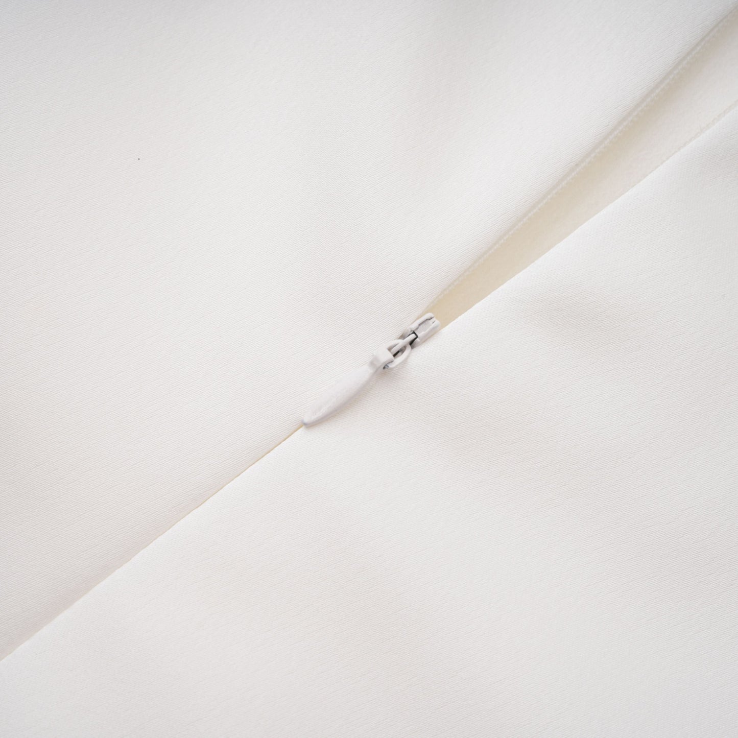 Amarante White One Shoulder Asymmetrical Midi Dress