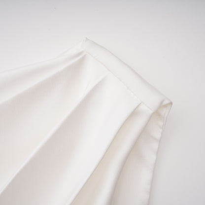 Amarante White One Shoulder Asymmetrical Midi Dress