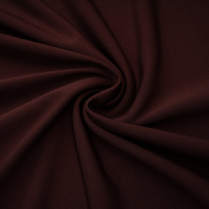 Amore Chocolate Brown One Shoulder Ruched Maxi Dress