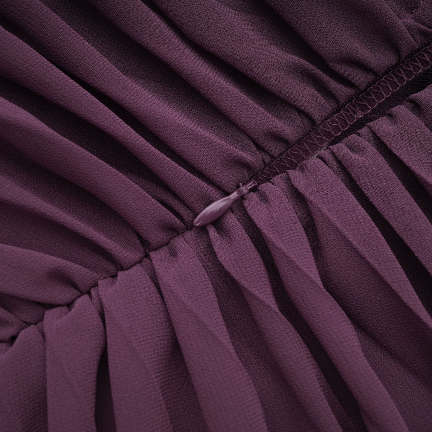 Annabelle Purple Off Shoulder Ruched Maxi Dress with Twist Front