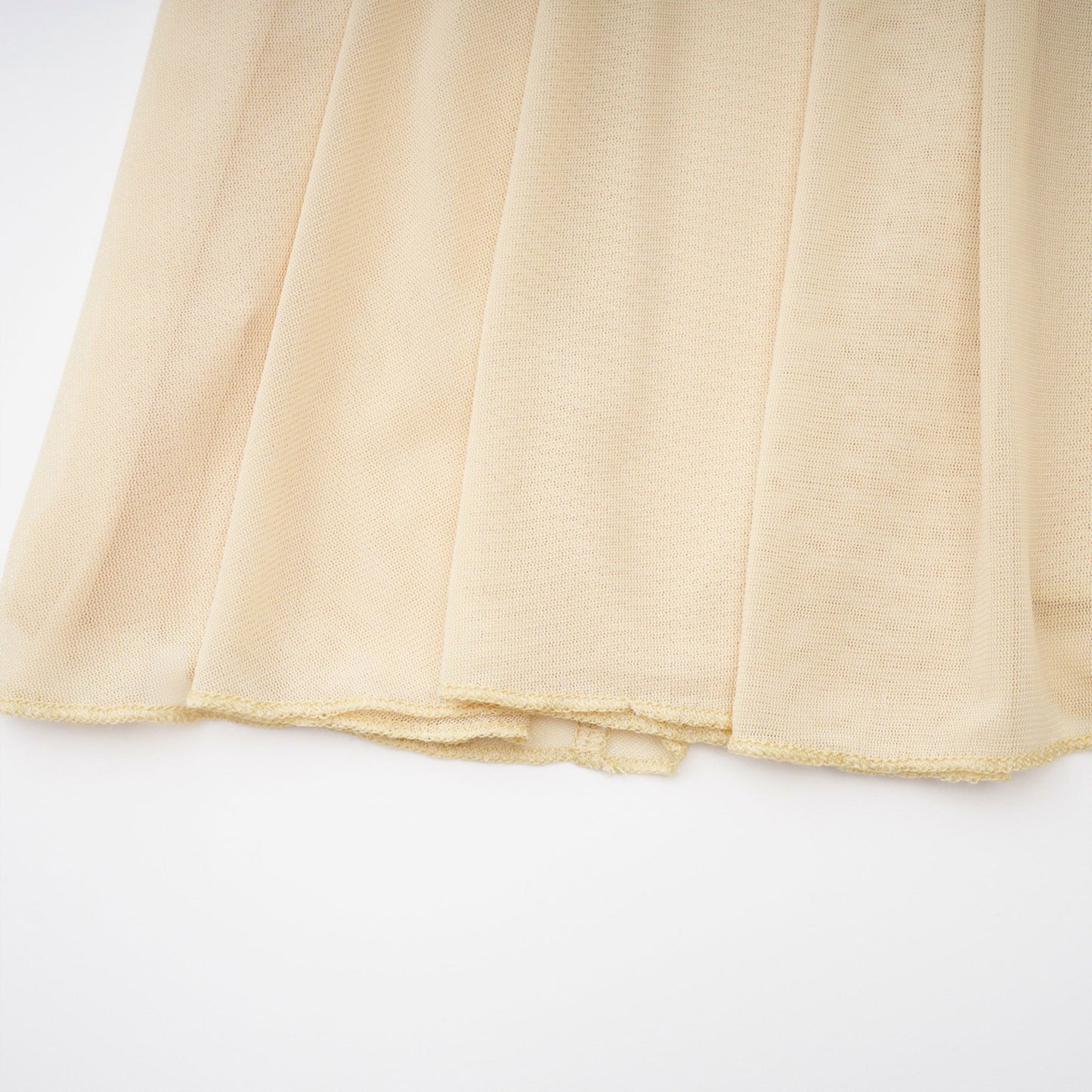Annabelle Yellow Lantern Sleeve Pleated Maxi Dress