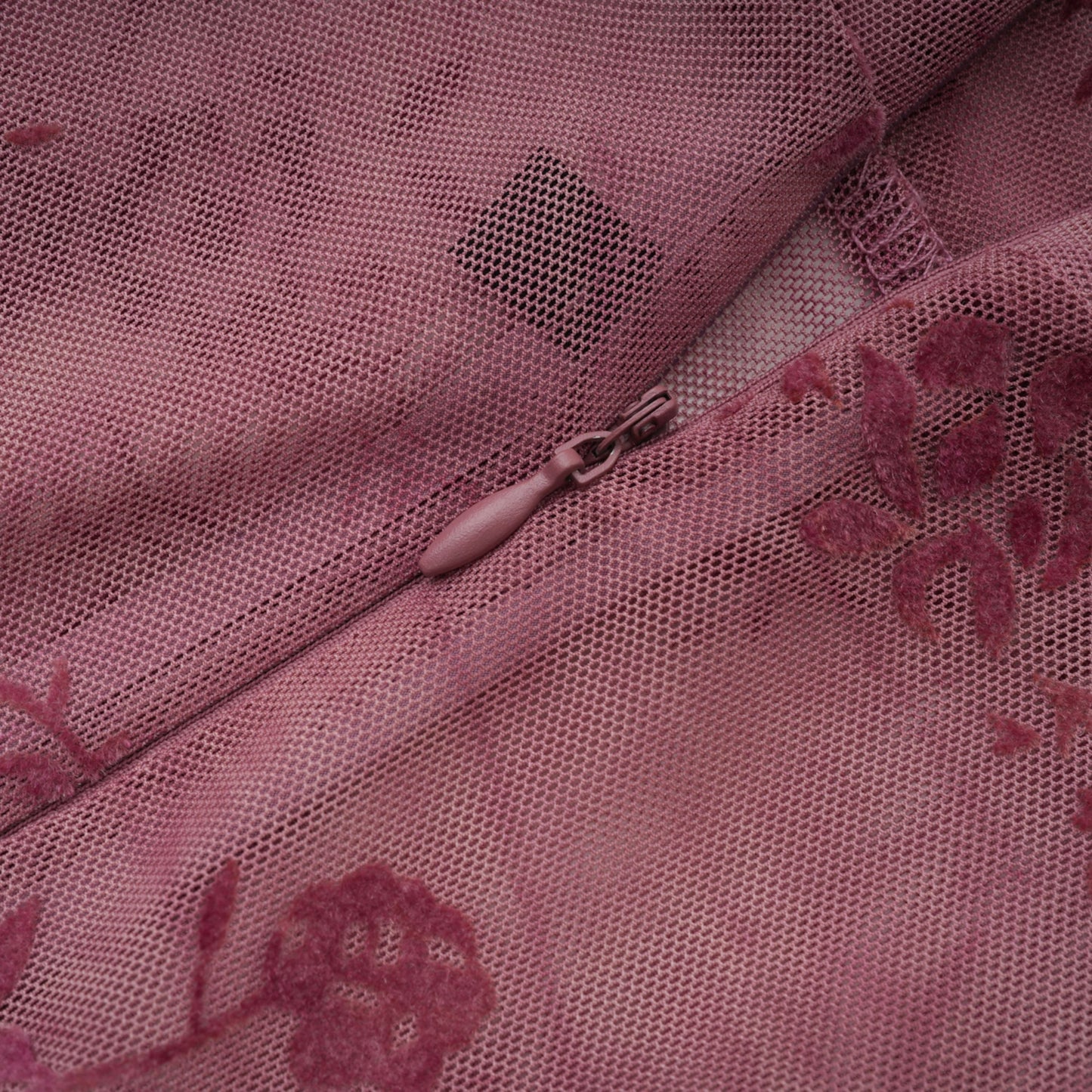Ariadne Pembe Floklu Tül Maxi Elbise