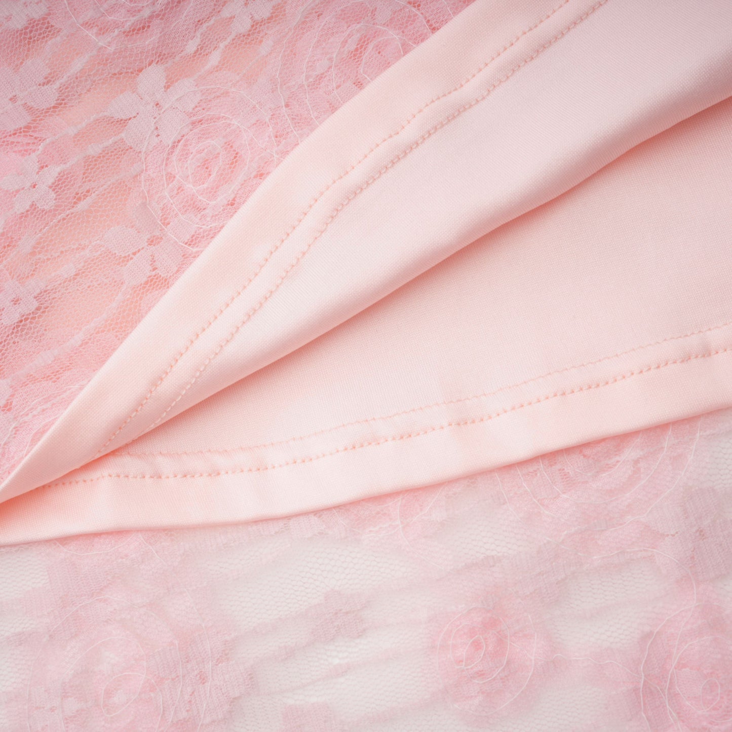 Branwen Pink 3D-Floral Embroidered Lace Maxi Dress