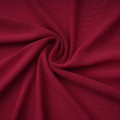 Sylphe Red Asymmetrical Ruched Mesh Maxi Dress