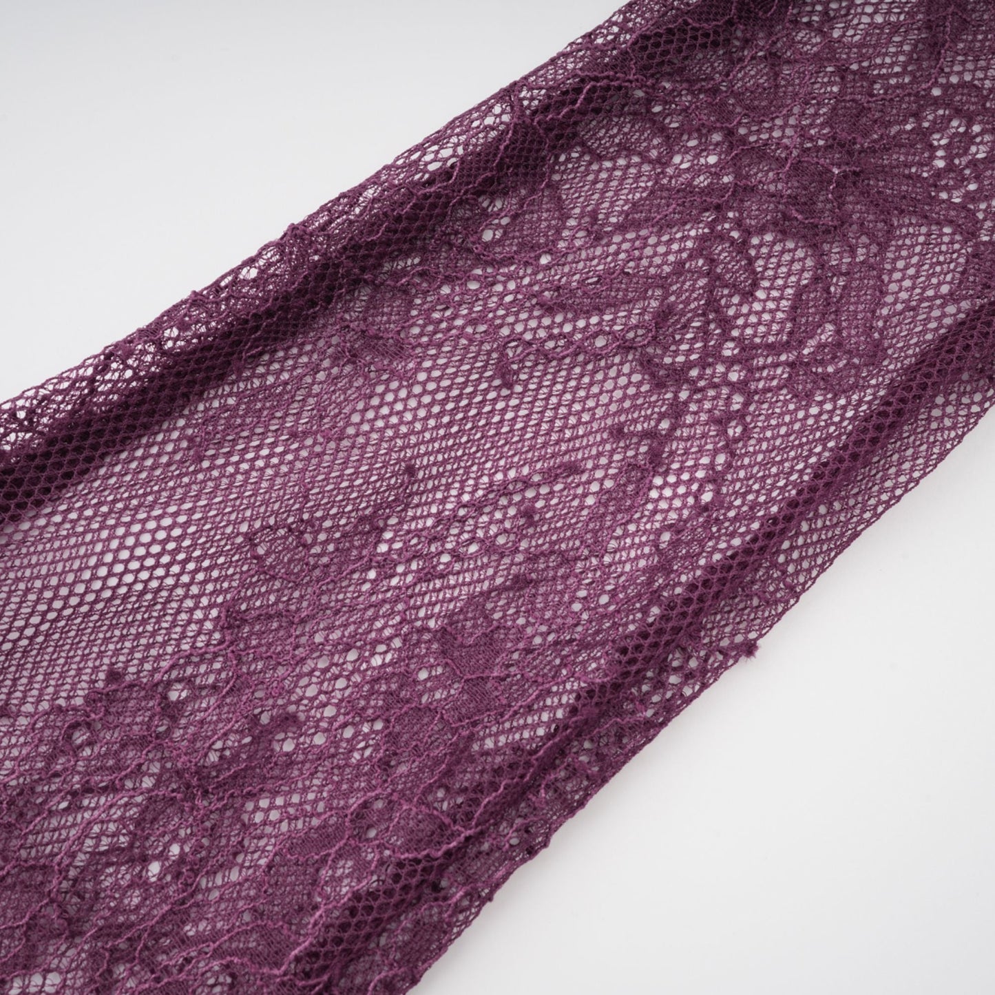 Borbála Magenta Lace Bodice Ruched Maxi Dress